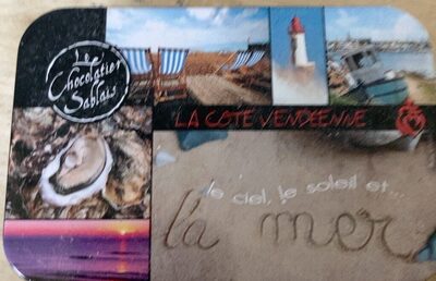 Nougatine enrobée de chocolat blanc