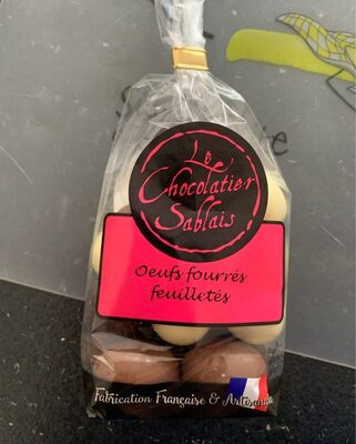 oeufs fourrés feuilletés