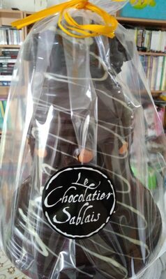 Cloche de pâques en chocolat front packaging