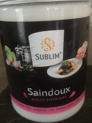 Saindoux sans additif front packaging