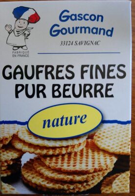Gaufres fines pur beurre front packaging
