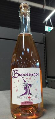 Jus de pomme pétillant