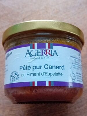 Pâte pur canard au piment d'Espelette