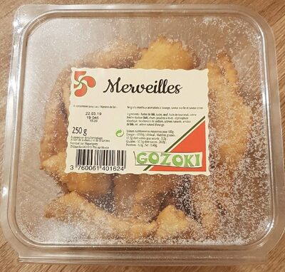 Merveilles front packaging