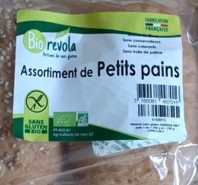Assortiment de petits pains sans gluten