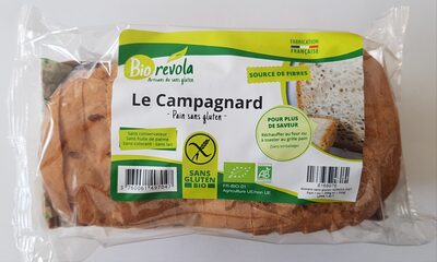 Le Campagnard - pain sans gluten