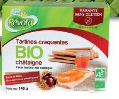 Tartines Craquantes à la châtaigne