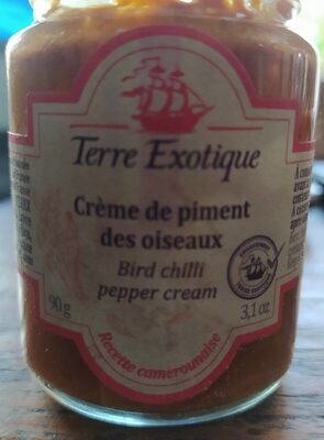 Crème de piment des oiseaux