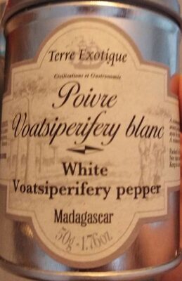 Poivre voatsiperifery blanc