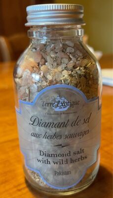 Diamant de sel aux herbes sauvages