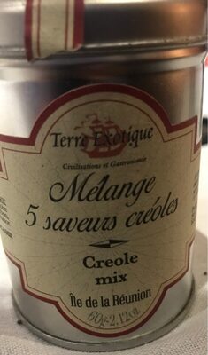 Mélange 5 épices Créoles front packaging