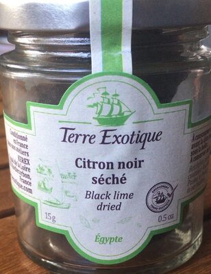 Citron noir séché