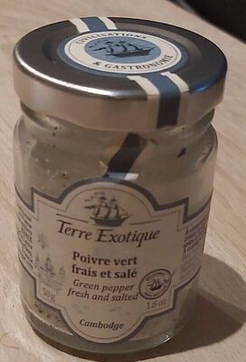 POIVRE VERT FRAIS ET SALÉ