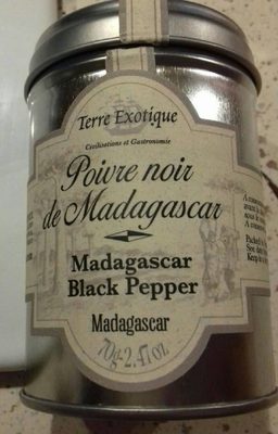 Poivre noir de Madagascar