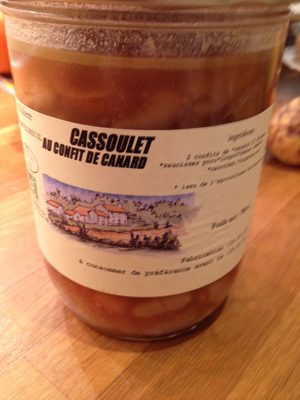 CASSOULET au confit de canard