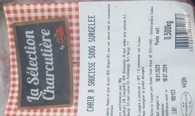 Chair à saucisse 500g surgelée