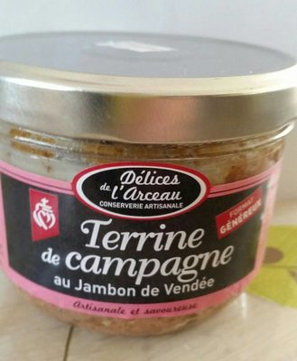 Terrine de campagne au jambon de Vendée