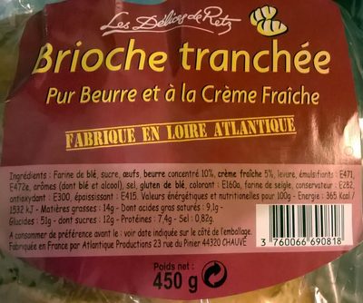 Brioche tranchée