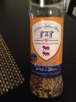 Sel Gros de Salies-de-Béarn aux Légumes Méridionaux  front packaging