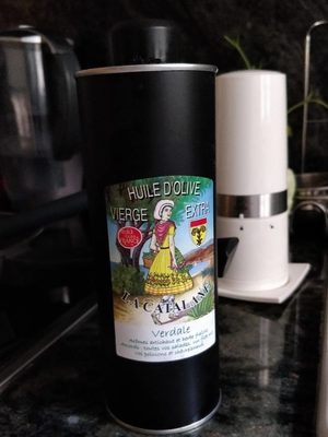 Huile d'olive vierge extra front packaging