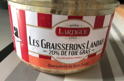 Les graisserons landais front packaging