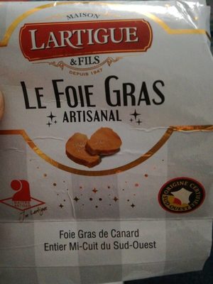 Le foie gras artisanal