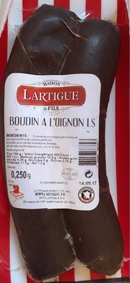 Boudin à L'oignon