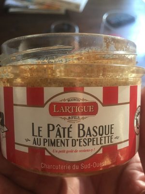 Pate Basque piment d'Espelette