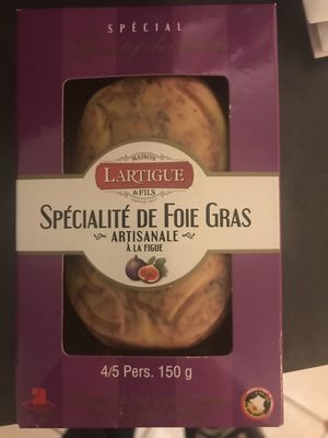 Spécialité de Foie Gras à la Figue 