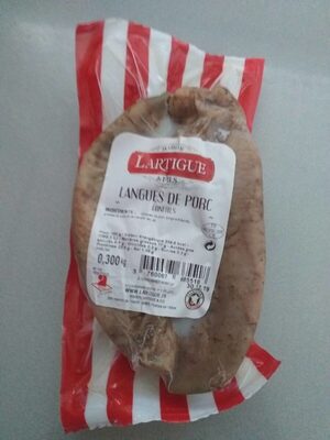 Langues de porc confites