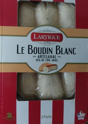 Boudin blanc artisanal
