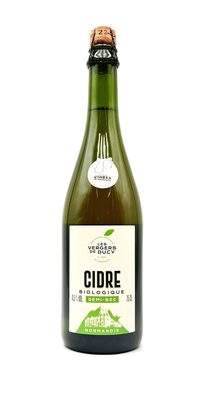 Cidre Les Vergers de Ducy Demi-Sec