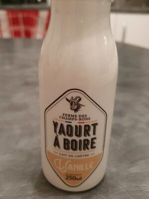 Yaourt à boire front packaging