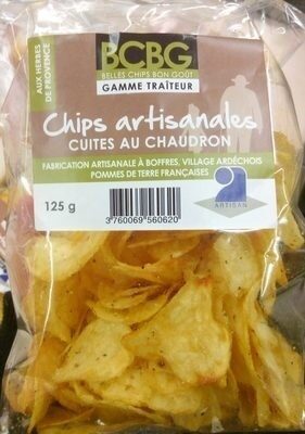 Chips artisanales aux herbes de Provence