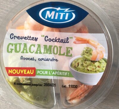 Crevettes cocktail guacamole