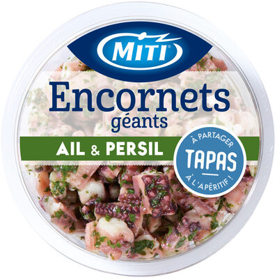 Encornets géants ail & persil - 120g - Frais