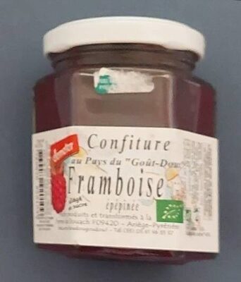 Confiture framboise épépinée