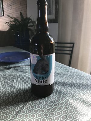 Tête de mule blonde