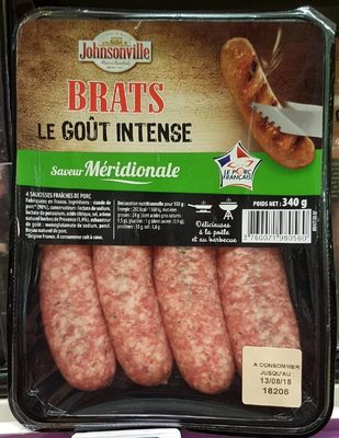 Saucisses Fraîches Brats le goût intense