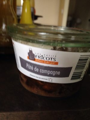 Pâté De Campagne Les Petits Fricots 270 G