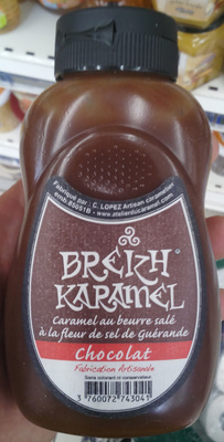 Breizh Karamel Chocolat front packaging