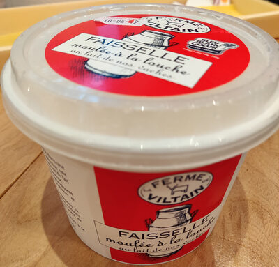 Faisselle moulee a la louche