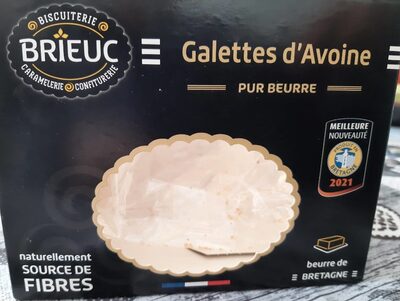 Galettes d'avoine front packaging