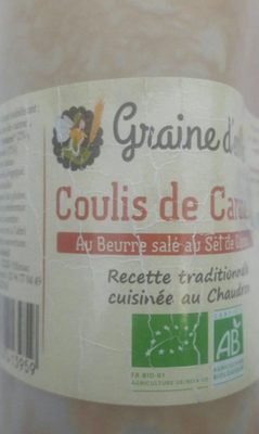 Coulis de caramel
