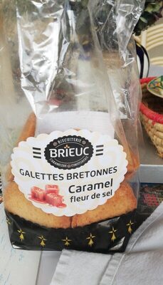 Galettes bretonnes caramel fleur de sel front packaging