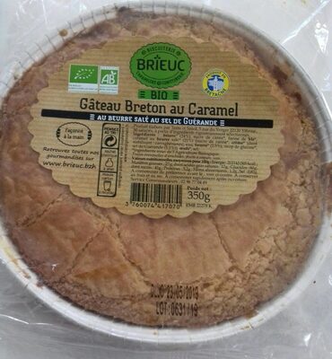 Gateau breton au caramel