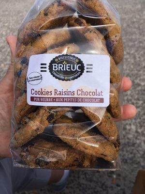 Cookies Raisins Chocolat