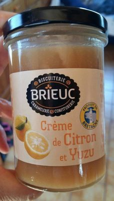 Crème de citron et yuzu