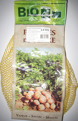 Pomme de terre primeur Récolte 2015