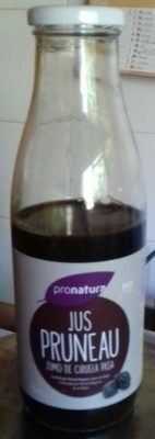 Jus de pruneau bio